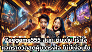 Zeegame555 สนุก ตื่นเต้น เร้าใจ แจกรางวัลสุดคุ้ม ตรงใจ ไม่มีเงื่อนไข