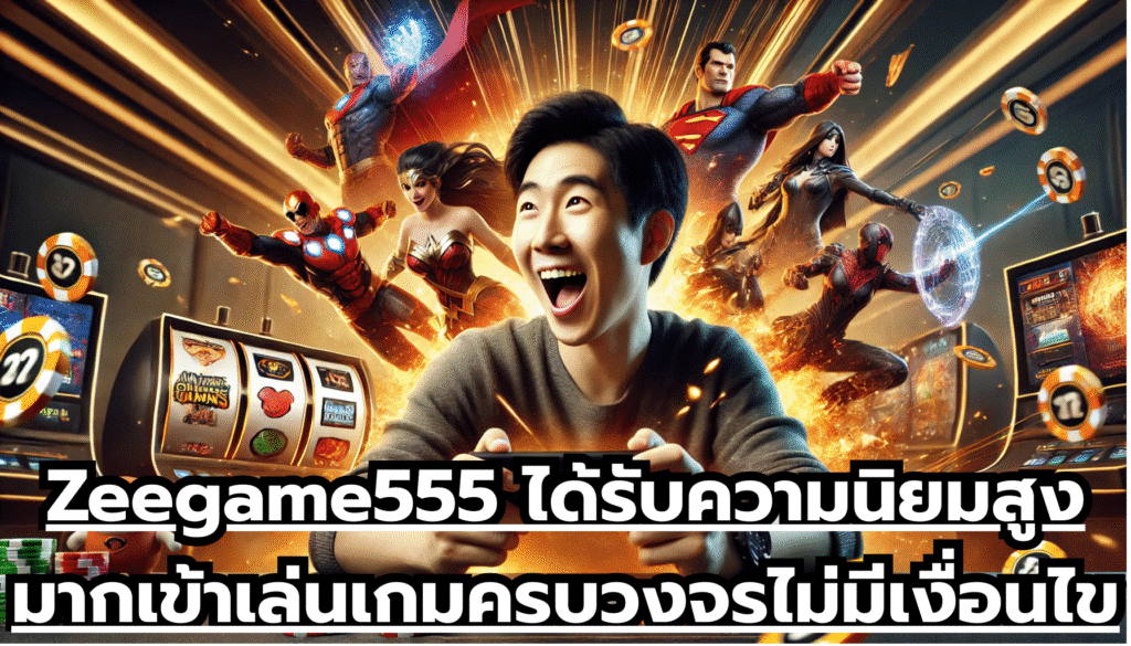 Zeegame555 ได้รับความนิยมสูงมาก เข้าเล่นเกมครบวงจร ตรงใจ ไม่มีเงื่อนไข